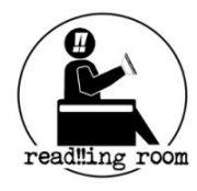 Read!!ing Room Logo